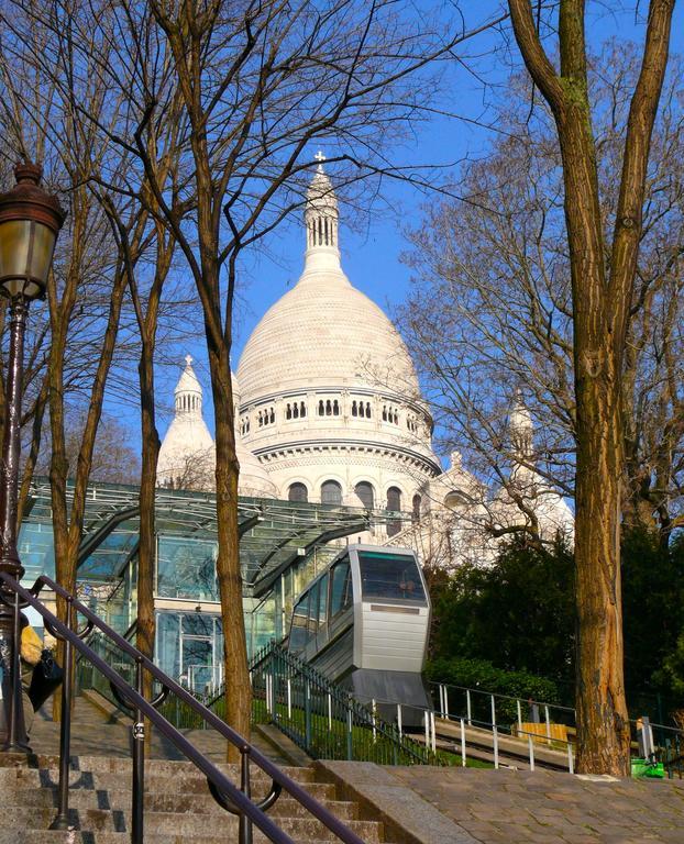 Apartmán Duplex De Charme Au Coeur De Montmartre Paříž Exteriér fotografie